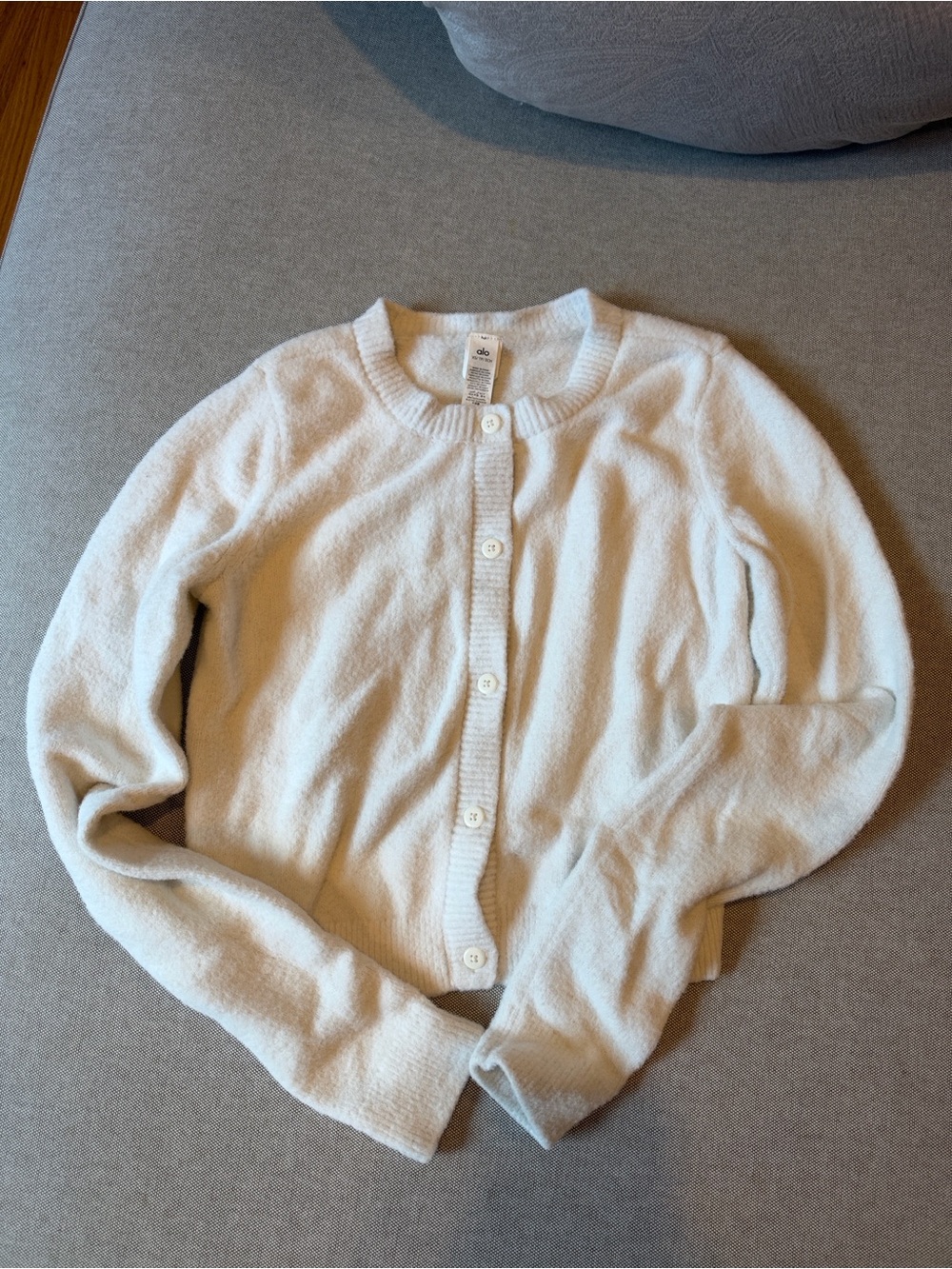 Alo Wool Button Down Cardigan